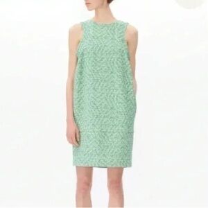Odeeh Tweed Sleeveless Shift Dress Size 36